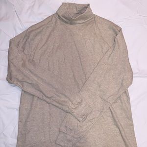 Oatmeal colored turtle neck
